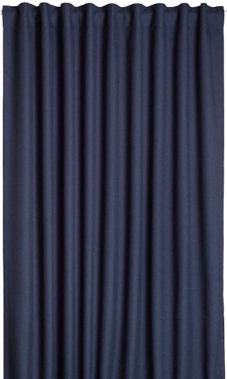 Tiko lystett gardin 140x260 mørk blå