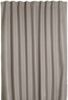 Tiko lystett gardin 140x230 mørk beige