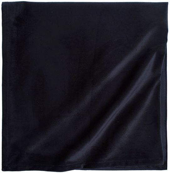 Kirin velourduk 90x90 svart
