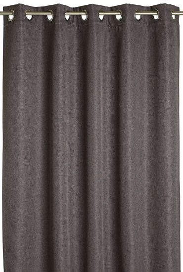Minos lysdempende gardin 135x230 gråbrun
