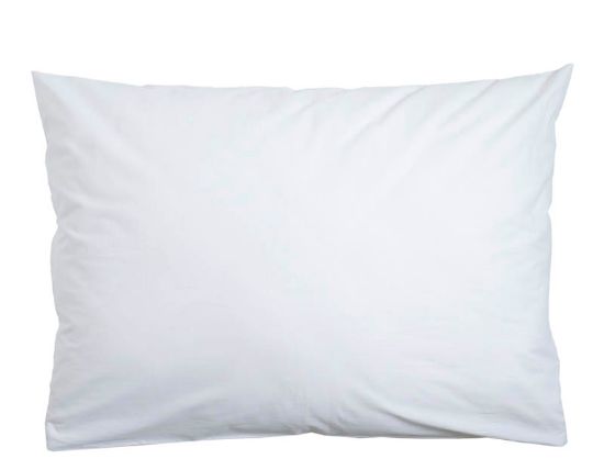 Plain putevar 40x60 hvit