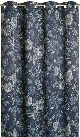Lilly lysdempende gardin 140x230 mørk blå