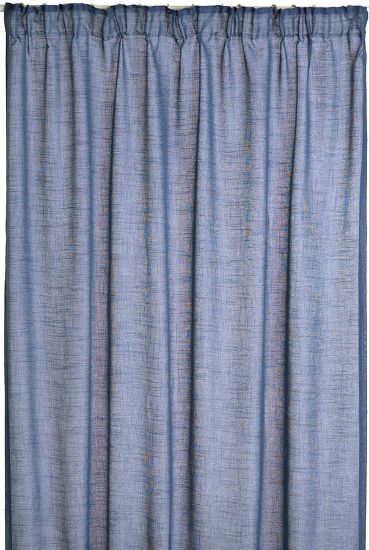 Janis gardin 140x230 denimblå