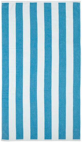 Tjøme strandhåndkle 80x150 turkis