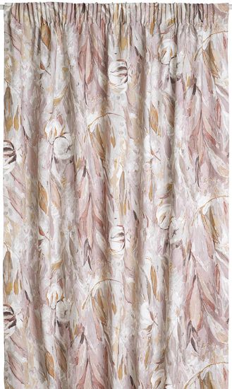 Ellery gardin 140x230 støvrosa