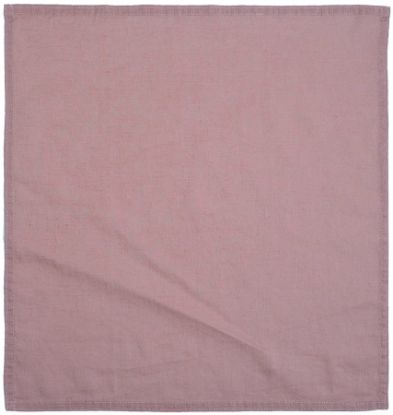 Mimo 2pk servietter 40x40 mørk blush