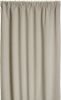 Tias lystett gardin 135x230 beige