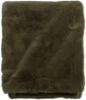 Lodge pelspledd 130x170 grønn