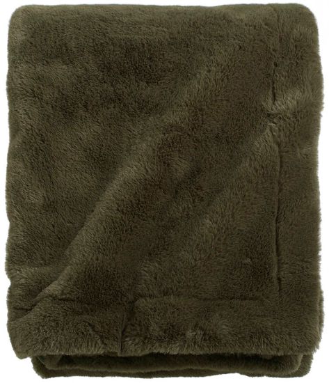 Lodge pelspledd 130x170 grønn