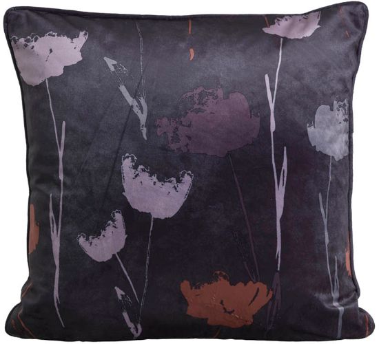 Limerick pynteputetrekk 45x45 antrasitt