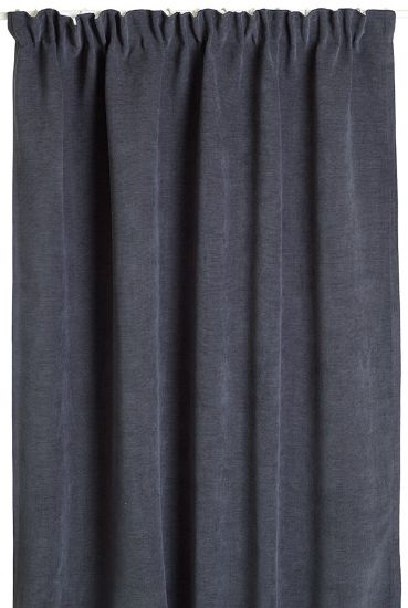 Fax lysdempende gardin 140x230 gråblå