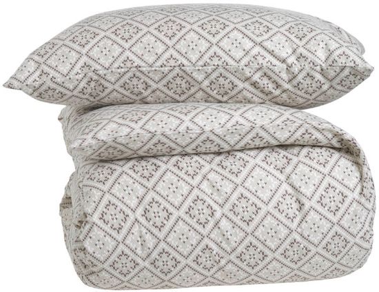 Lilo flanellsengesett beige
