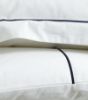 Bord percale 140x200 hvit