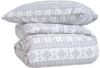 Flakes flanell 140x220 blå