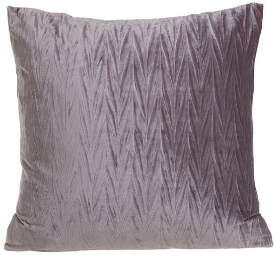 Crush putetrekk 45x45 grå