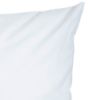 Plain putevar 50x70 hvit