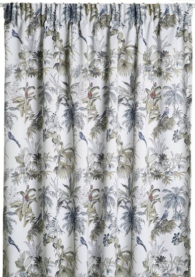 Zambia lysdempende gardin 140x230 grønn