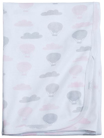 Loon økologisk babyteppe 70x100 lys rosa