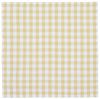 Carro brikke 40x40 gul