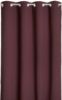 Sunday gardin 140x230 aubergine melert
