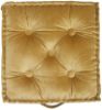 Lucinda sittepute 45x45x8 sennep