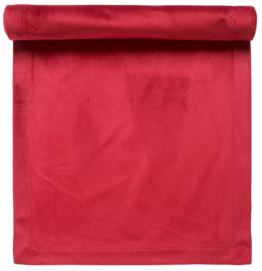 Kendra bordløper 40x120 mørk rød