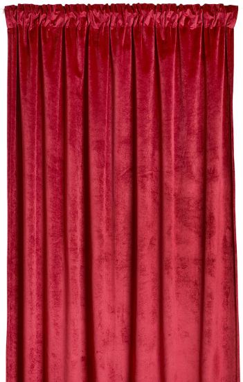 Kensington gardin 140x230 rød