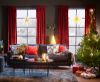 Kensington gardin 140x230 rød