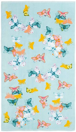 Huk strandhåndkle 80x150 aqua