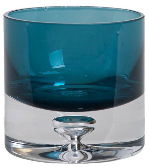 Masir telysholder 7 cm petrol