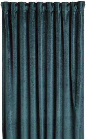 Feliz velourgardin 140x230 grønn