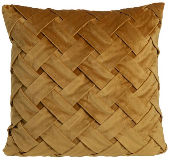 Tamira pynteputetrekk 45x45 oker