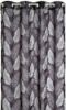 Sylvester gardin 140x160 svart
