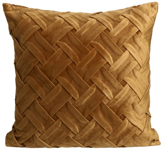 Tamira pynteputetrekk 45x45 rustbrun