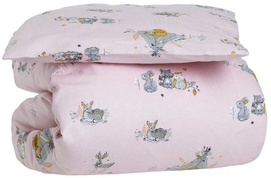 Ebba økologisk flanellsengesett 100x140