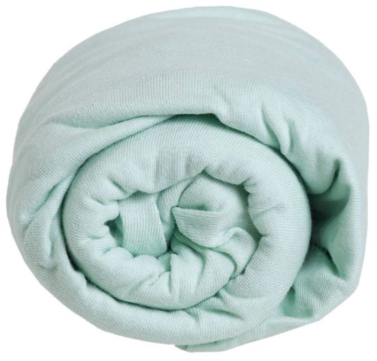Li jerseylaken 60x120 mintgrønn