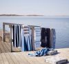 Hav strandhåndkle 80x150 havblå
