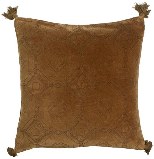 Veloma pynteputetrekk 50x50 rustbrun