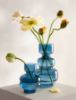 Carlo vase 25 cm blå