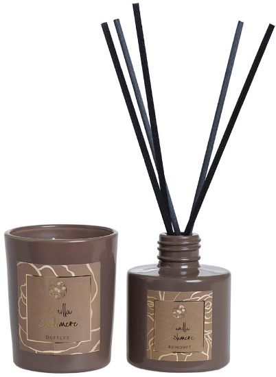 Blonz gavesett romduft & duftlys beige