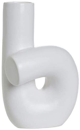 Miracel vase 19 cm hvit