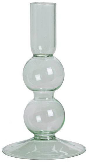Happy glasslysestake 16 cm grønn