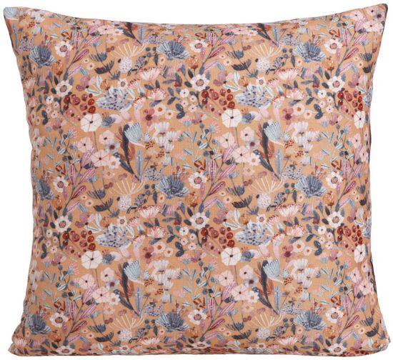 Fleur pynteputetrekk 45x45 orange
