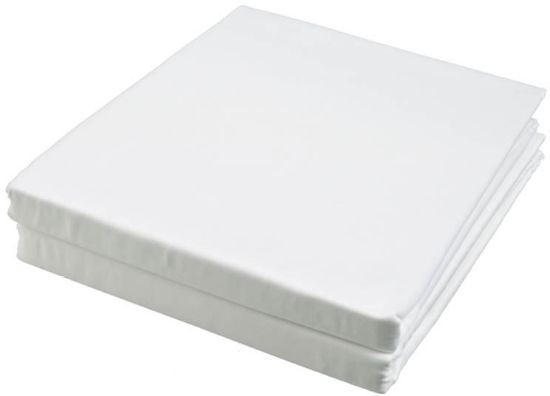 Soft satenglaken140X250 hvit