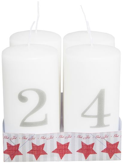 ADVENTSLYS 1-2-3-4 4PK.
