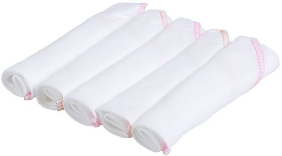 Jippi 5pk gaskluter rosa