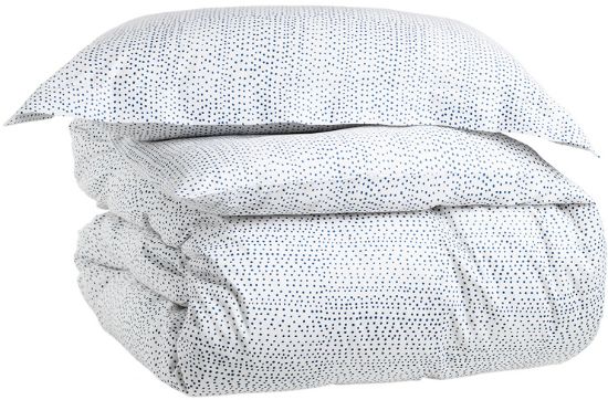 Zara sateng 140x220 blå