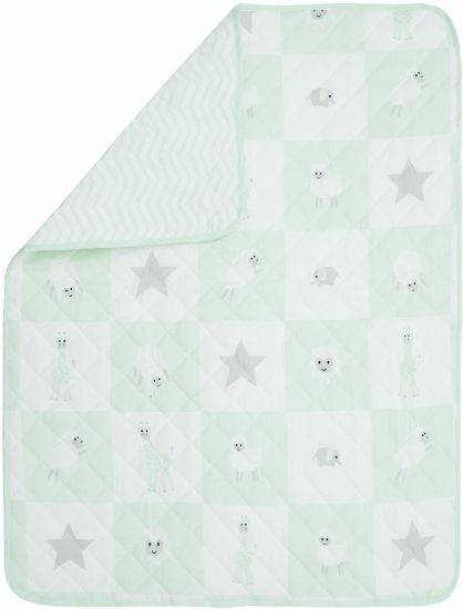 Affe krabbeteppe 80x100 mint