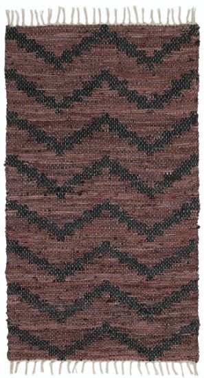 Chindi gulvteppe 70x140 rosa