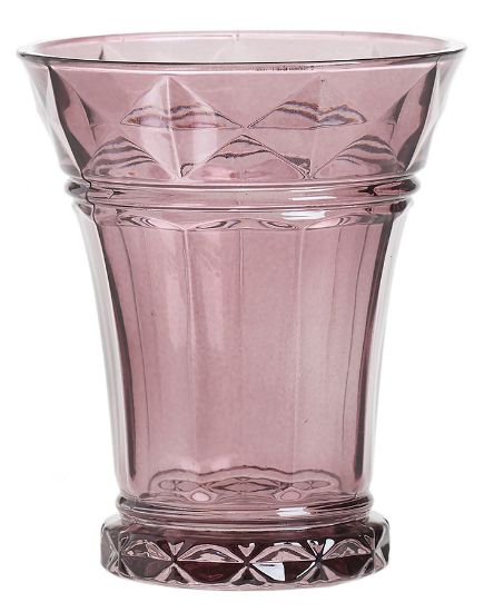 Barbro telyslykt 10 cm lilla